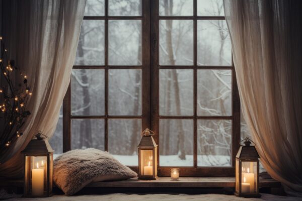 window, pillows, candles, lights, cozy, decoration, ornaments, decor, christmas, window, cozy, cozy, cozy, cozy, cozy, christmas, christmas, christmas