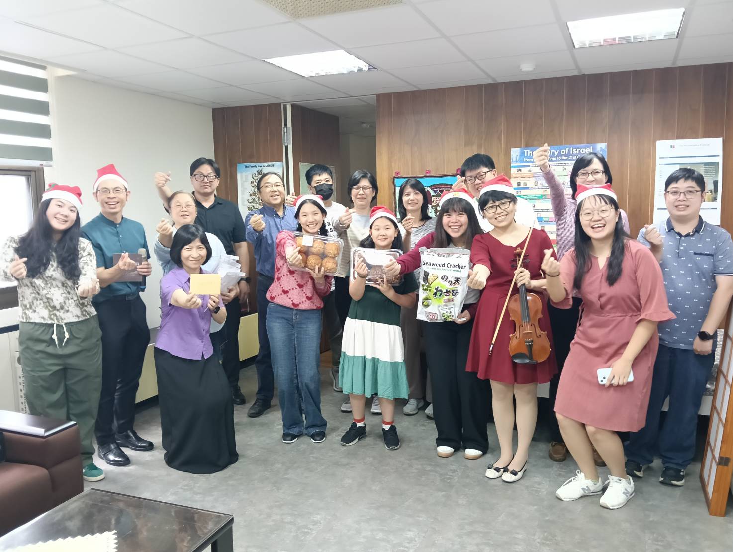 貴格會合一堂牧師、會友與公會同工大合照